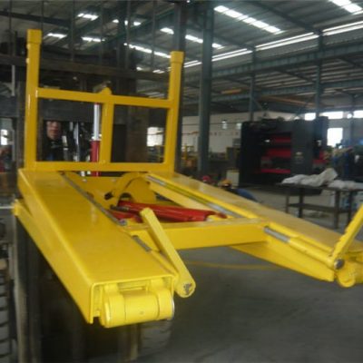 Ribaltabile idraulico del bidone della spazzatura del carrello elevatore