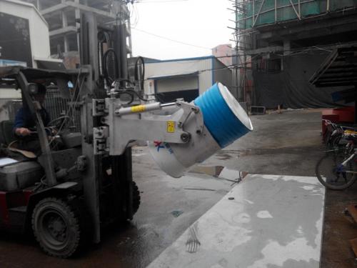 Morsetto per tamburo ribaltabile a 180 °