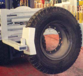 Morsetto per pneumatici a forcella Slip ON